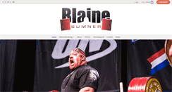 Desktop Screenshot of blainesumner.com